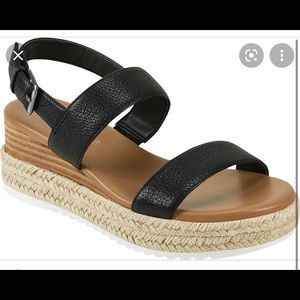 Aerosoles platform slingback sandals